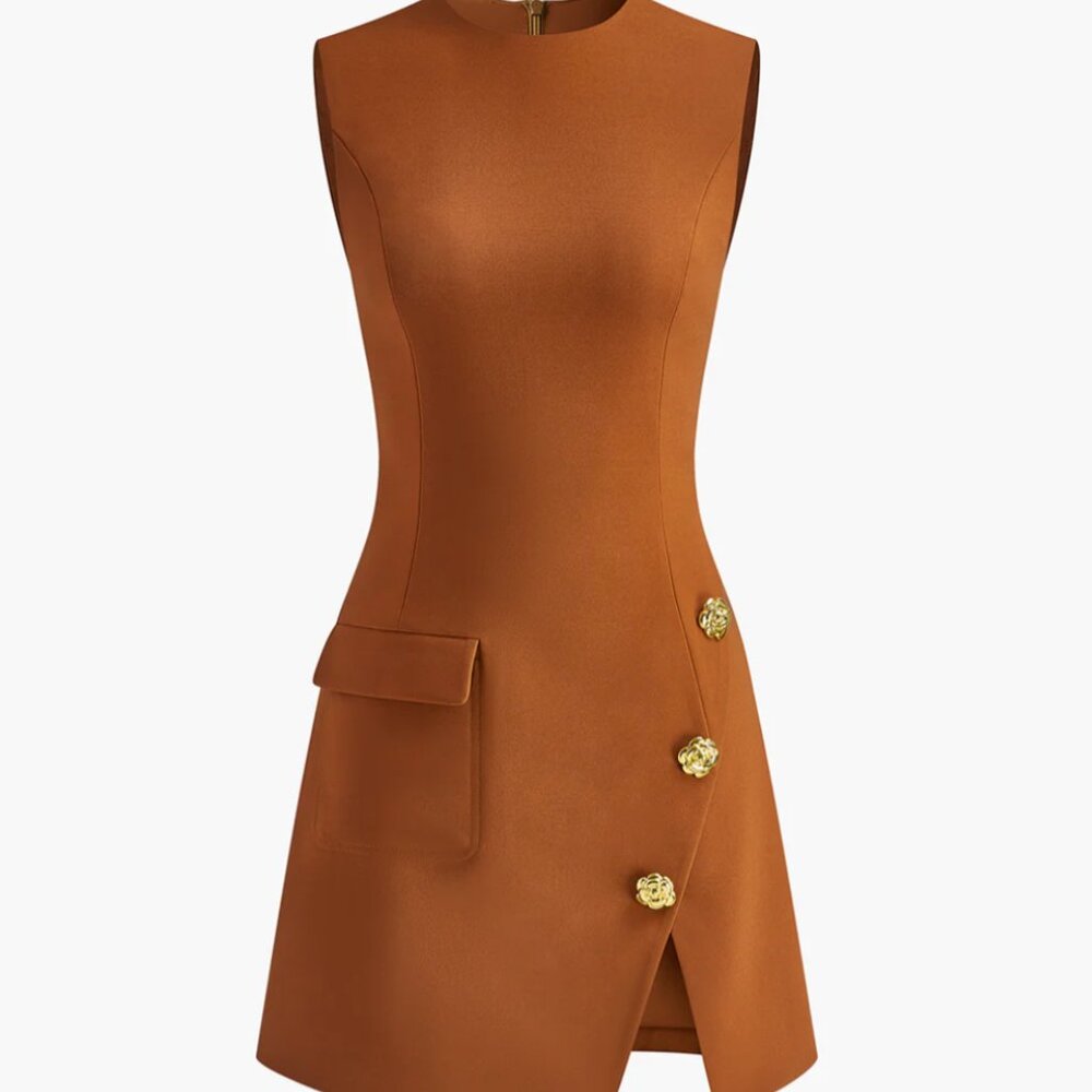 Burnt Orange Dress